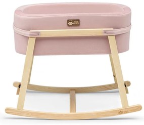 Culla di colore rosa/naturale Hier - Kalune Design