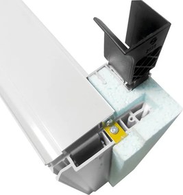 Controtelaio per porta scorrevole per mattone L 142 x H 264 cm