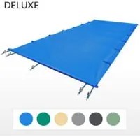 Copertura barre 4 stagioni DELUXE 580gmq per piscina rettangolare 8x4m