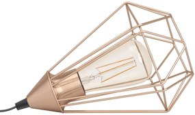 Eglo 94197 - Luce da tavolo con presa TARBES 1xE27/60W/230V