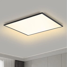 Brilagi - Pannello LED dimmerabile SLIMFRAME LED/58W/230V 60x60 cm nero + telecomando