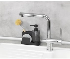 WENKO 54654100 - Organizer PINA 16x17 cm nero