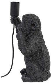 Lampada da tavolo nera (altezza 34 cm) Monkey - Light &amp; Living