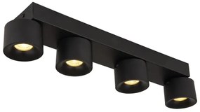 Globo 56961-4B - Faretto LED RAE 4xLED/6W/230V nero