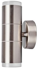 Lindby - Delina 2 Applique da Esterno Stainless Steel Lindby