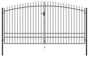 Cancello Doppio Con Punte A Lancia 400x248 Cm /