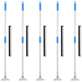 Tergipavimento 5 Pz 45,5x119,5 Cm İn Acciaio E Gomma /