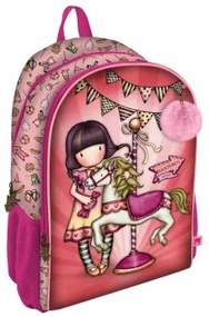 Zaino Scuola Gorjuss Carousel Salmone 31.5 x 44 x 22.5 cm