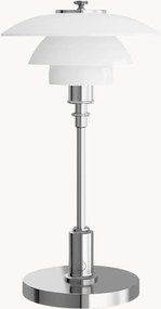 Lampada da tavolo portatile in vetro soffiato PH 1/1, dimmerabile