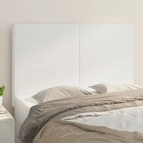 Testiere 4 Pz Bianche 72x5x78/88 Cm İn Similpelle /