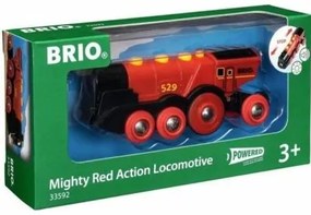 Treno Brio Powerful Red Stack Locomotive