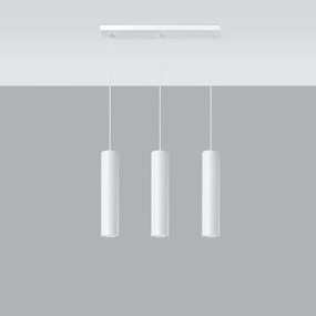 Lampada a Sospensione 3xGU10 in Acciaio LAGOS 3L