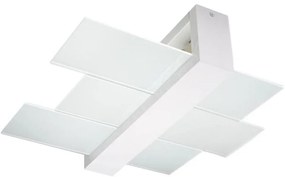 Sollux SL.0078 - Plafoniera FENIKS 2 2xE27/60W/230V bianco