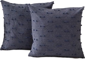 Federe decorative in set 2 pz 43x43 cm Tuffet – Mioli Decor