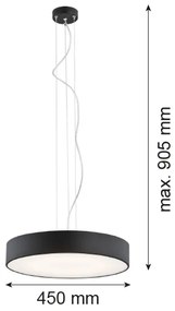 Argon 3352 - Lampadario DARLING 1xLED/35W/230V