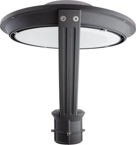 Lampione 50W 130lm/w No Flickering IP65 DIMMERABILE 0-10V Colore Bianco Caldo 3.000K