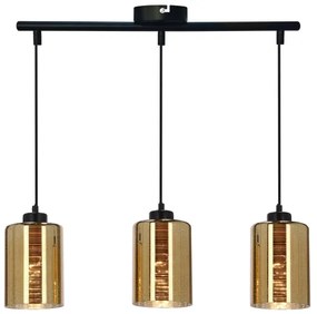 Lampadario a sospensione con filo COX 3xE27/60W/230V oro