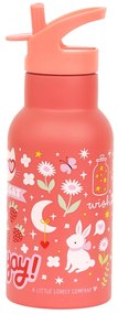 A Little Lovely Company - borraccia in acciaio inox, 350 ml - divertimento
