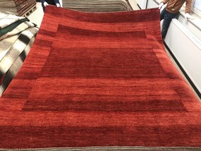 Loribaft Tappeto 310 x 250 Rosso (Iran) Annodato A Mano