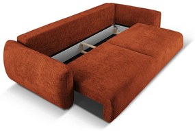 Divano arancione 240 cm Matera - Cosmopolitan Design