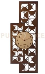 Orologio vogue caramello industrial ,oro laccato in ferro 34,5x90hcm