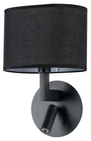 Brilagi - Lampada da parete LED DAYA 1xE14/40W/230V + LED/3W nera