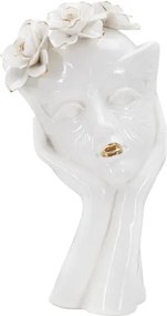 Vaso Woman Mask Cm 16,5X14X27,3