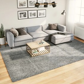 Tappeto Shaggy Pamplona A Pelo Lungo Moderno Verde 240x340 Cm /
