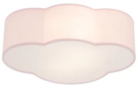 Brilagi - Plafoniera per bambini NIMBUS MINI 2xE27/15W/230V 31x43 cm rosa