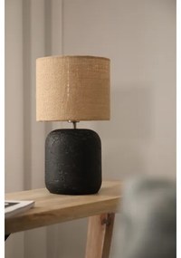 Markslöjd 108683 - Lampada da tavolo MONTAGNA 1xE14/40W/230V 32 cm beige/nero