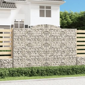 Cesti Gabbioni Ad Arco 4 Pz 300x50x200/220 Cm Ferro Zincato /