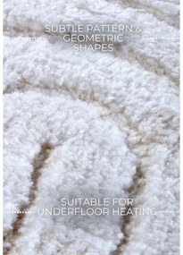 Tappeto rotondo bianco ø 160 cm Panglao New York White – Elle Decoration