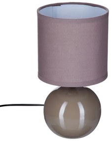 Atmosphera - Lampada da tavolo TIMÉO 1xE14/60W/230V taupe