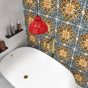 Lampada a sospensione ALTAR 1xE27/60W rosso