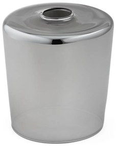 Vetro di ricambio per lampadario E14 diametro 11 cm grigio