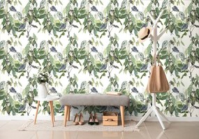 Carta da parati – Foglie tropicali abbondanti