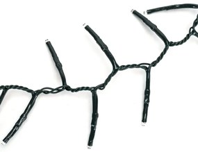 Aigostar - Catena LED natalizia da esterno 600xLED/8 funzioni 18m IP44 bianco freddo