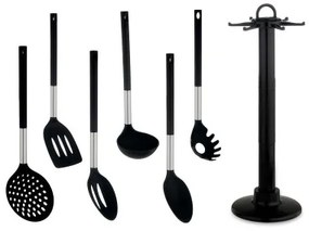 Set di Utensili da Cucina Legno PBT 7 Pezzi