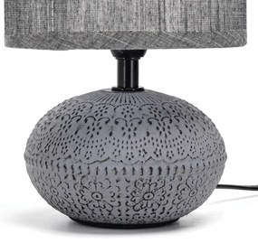 Aigostar - Lampada da tavolo 1xE14/40W/230V grigio