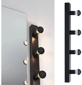 Paulmann 80099 - 4xE14/40W IP44 Lampada per specchio da bagno REGULA 230V nero