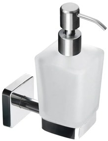 Kamalu - dispenser bagno in acciaio e vetro linea clode-v30