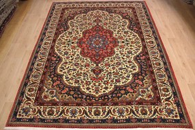 Bakhtiar Tappeto 360x270 (Iran) Annodato A Mano
