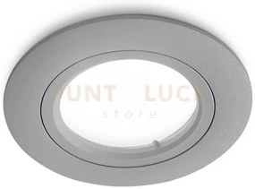 Gfa313 - faretto tondo d.7,8cm 1 luce attacco gu10 colore grigio op...