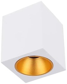 Luce Spot 1xGU10/35W/230V quadrato bianco