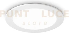 Groove led smd faretto da incasso 10 w 110° 1350 lm 4000 k bianco d...