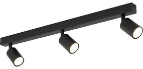 Faretto NEX 3xGU10/10W/230V nero