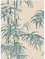 Sandberg Carta da parati Leon - Misty Blue