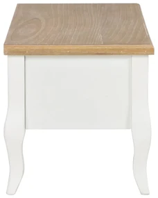 Mobile porta tv bianco 100x35x35 cm in legno