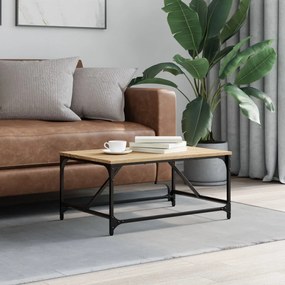 Tavolino Da Salotto Rovere Sonoma 75x50x35cm Legno Multistrato /