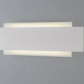 Applique LED industriale Larissa bianco, bianco naturale